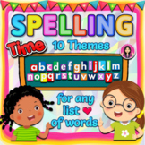 SPELLING PRACTICE for any word list in Google Slides | NO PREP