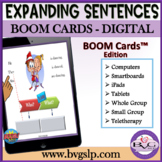 Expanding Sentences Speech Therapy Activities Boom Cards Digital Resources