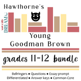 Young Goodman Brown by Hawthorne - short story bundle