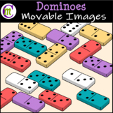 Domino Clipart || Movable Clipart