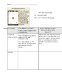 I Am The Messenger by Markus Zusak Novel Study