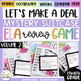 Middle School ELA Review Game ELA Test Prep and Review 7th 8th Grade | Volume 2