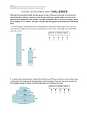 Volume and Surface Area of Composite 3D Figures