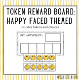 SALE: Token Board: Happy Face Themed No Prep Behavior Reward Resource