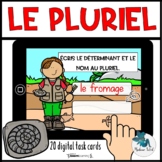 Le pluriel des dÂ¨Â¦terminants et des noms Boom Cards