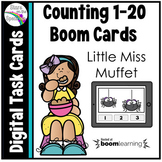 Little Miss Muffet Counting 1 - 20 Boom Cards