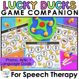 Lucky Ducks Game Companion for Speech and Language Therapy