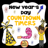 Digital Rotation Timer for Centers New Year's Day Countdown
