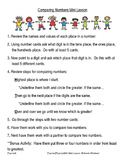 Math - Mini-Lessons