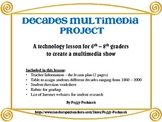 Digital Multimedia Project - Grades 6, 7, 8 Technology