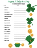 St.Patrick's Day Word Scramble Activity
