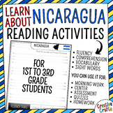 Nicaragua Spanish Speaking Countries Reading Comprehension Passage & Questions