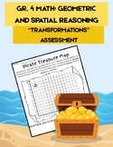 Grade 4 Treasure Map Translation and Co-ordinate Activity