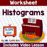 Histograms Interpreting and Creating Worksheet