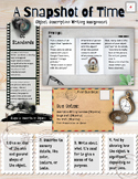 Descriptive Writing: Snapshot of Time Object Description Bundle