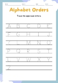 Alphabet Writing Practice Alphabet Tracing and  Handwriting