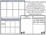 Redeemers, Segregation & Jim Crow - Homework