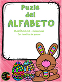 Easter alphabet puzzle (Spanish)