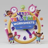 Let's Tell Time Worksheets Teach Your Child to Tell Time