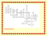 CHRISTMAS CROSSWORD PUZZLE FUN!