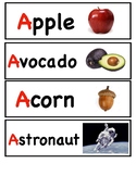 Word Wall Vocabulary Words Real Picture No Clip Art