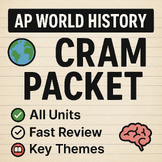 AP World History Cram Packet (AMSCO)