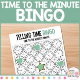 Telling Time to the Minute Bingo | Time to the Nearest Minute Activity