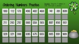 St. Patrick's Ordering Numbers - Tens & Hundreds - Place Value - Google Slides
