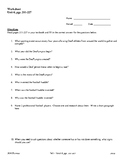 ASL 1 - Worksheet Unit 6, pgs. 211-227 Questions for Master ASL!