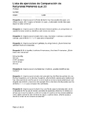 50 problemas de nÂ¨Â²meros naturales menores que 20