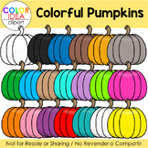 Colorful Pumpkins