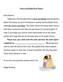 Henry and Mudge Book Report