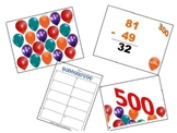 Subtraction with Regrouping Balloon Pop Review Game