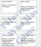 Heredity Vocabulary__I Have, Who Has Game