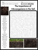 The Importance of Microorganisms in the Soil Word Search Puzzle