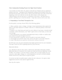 Creative Independent Reading Projects