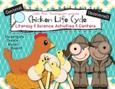 Chicken Life Cycle Uncovered! Literacy & Science Activities & Centers