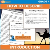 Describing Characters, Settings, Events PowerPoint & Google Slides for 4th Grade