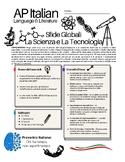 AP Italian - Il Valore delle Idee - La Scienza e Tecnologia - Science and Techno