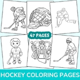 Thrilling Hockey Coloring Pages - Perfect for Young Sports Fans!