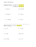 Quadratics - Factor Special Cases (with GCF)