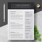 Resume / CV Template | Graphics Designer