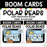 Boom Cards: Polar Bears Letter Identification Bundle for Preschool & Pre-K