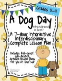 A Dog Day 7-Hour Complete Sub Plans Thematic Unit for Grades 3-4 Common Core
