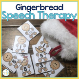 Gingerbread Speech Therapy Activities for Mixed Groups