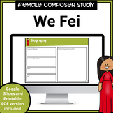 Female Composer Worksheets | We Fei