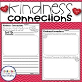 Kindness Reading Response Sheet