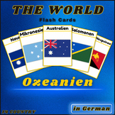 Flags of (Australia) Countries, Oceania, Australian Continent, German Language.