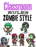 Classroom Rules Zombie Style