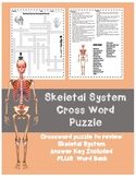 Skeletal System HS Crossword Puzzle